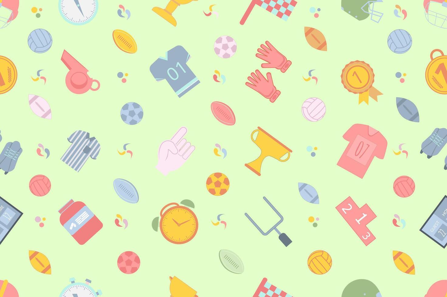 Stylish seamless patterns with funny cartoon vector