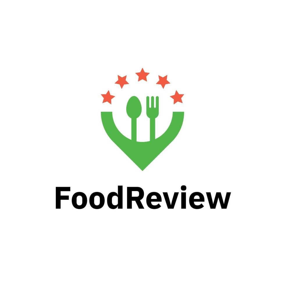 restaurante sitio comer revisión estrella Velocidad clasificación vector resumen ilustración logo icono diseño modelo elemento