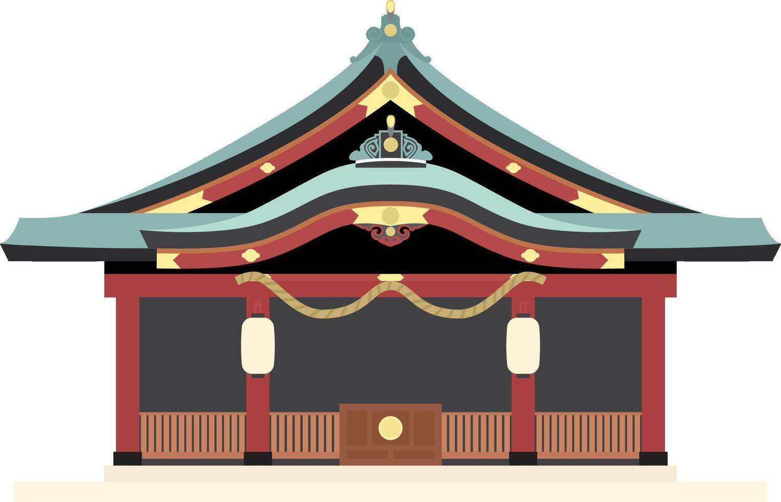horikawa ebisu shrine vector