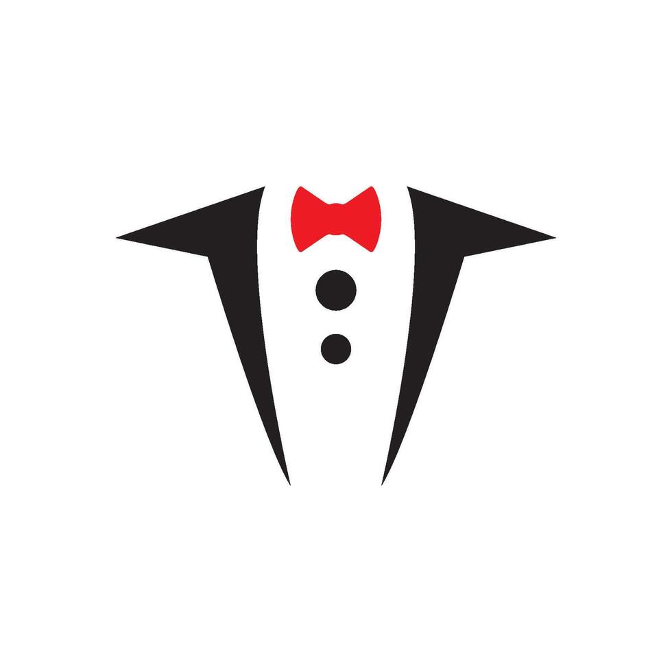 Tuxedo logo vector