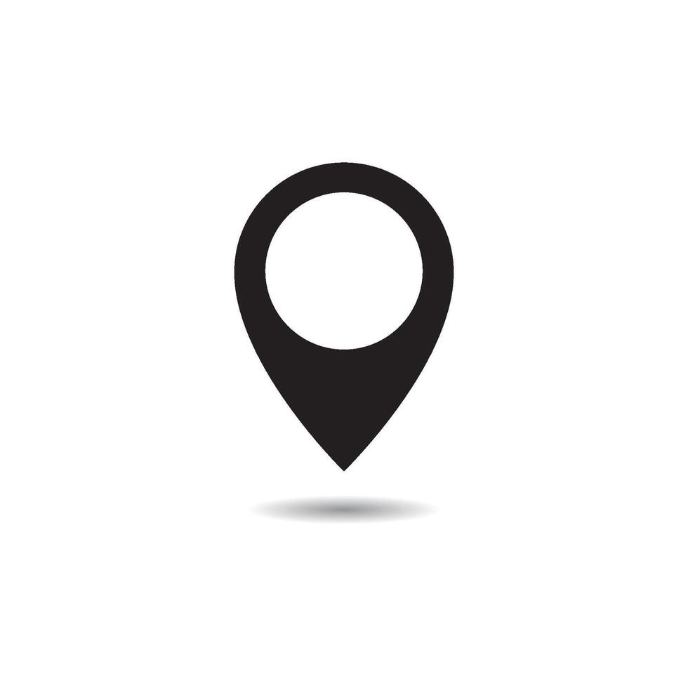 Location point Logo icon vector