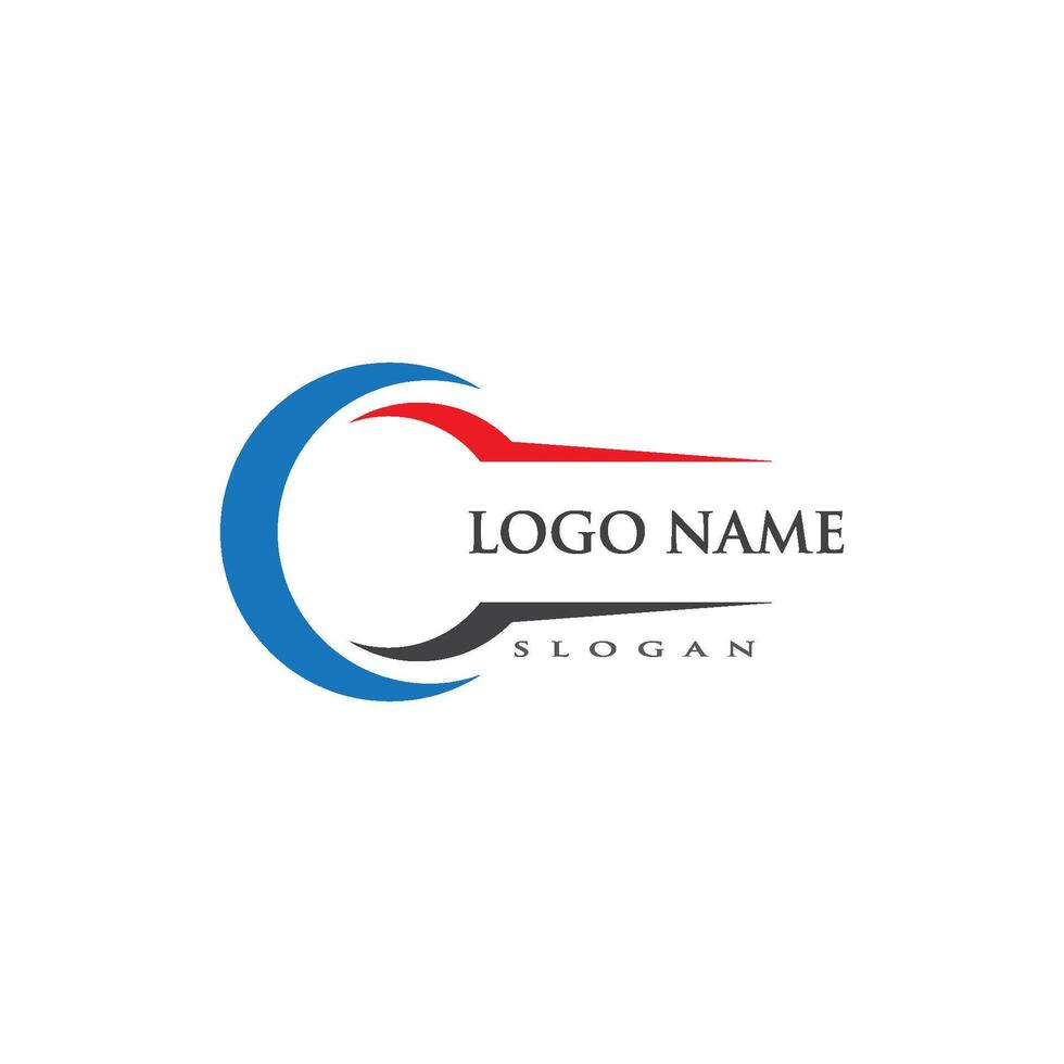 C letter logo icon vector