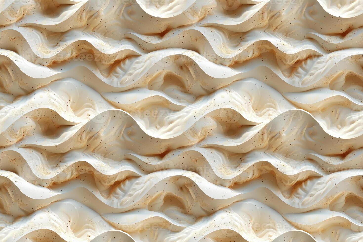 AI generated Coffee foam or ice cream seamless texture. Abstract background and texture for design. photo
