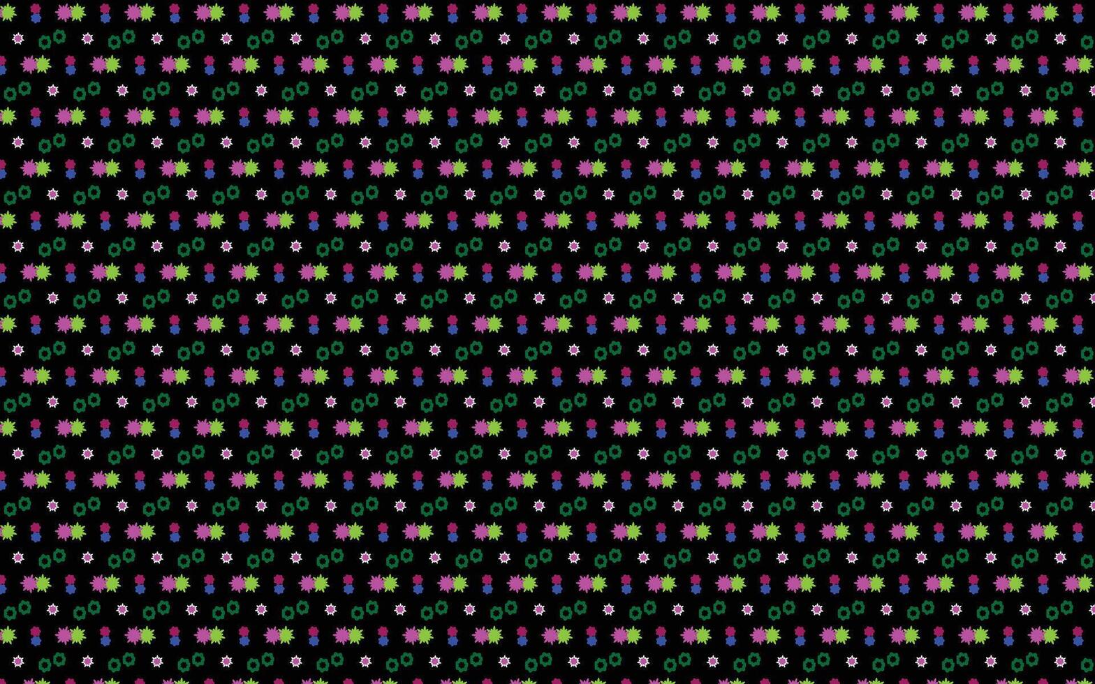 Unique Geometric pattern design template vector