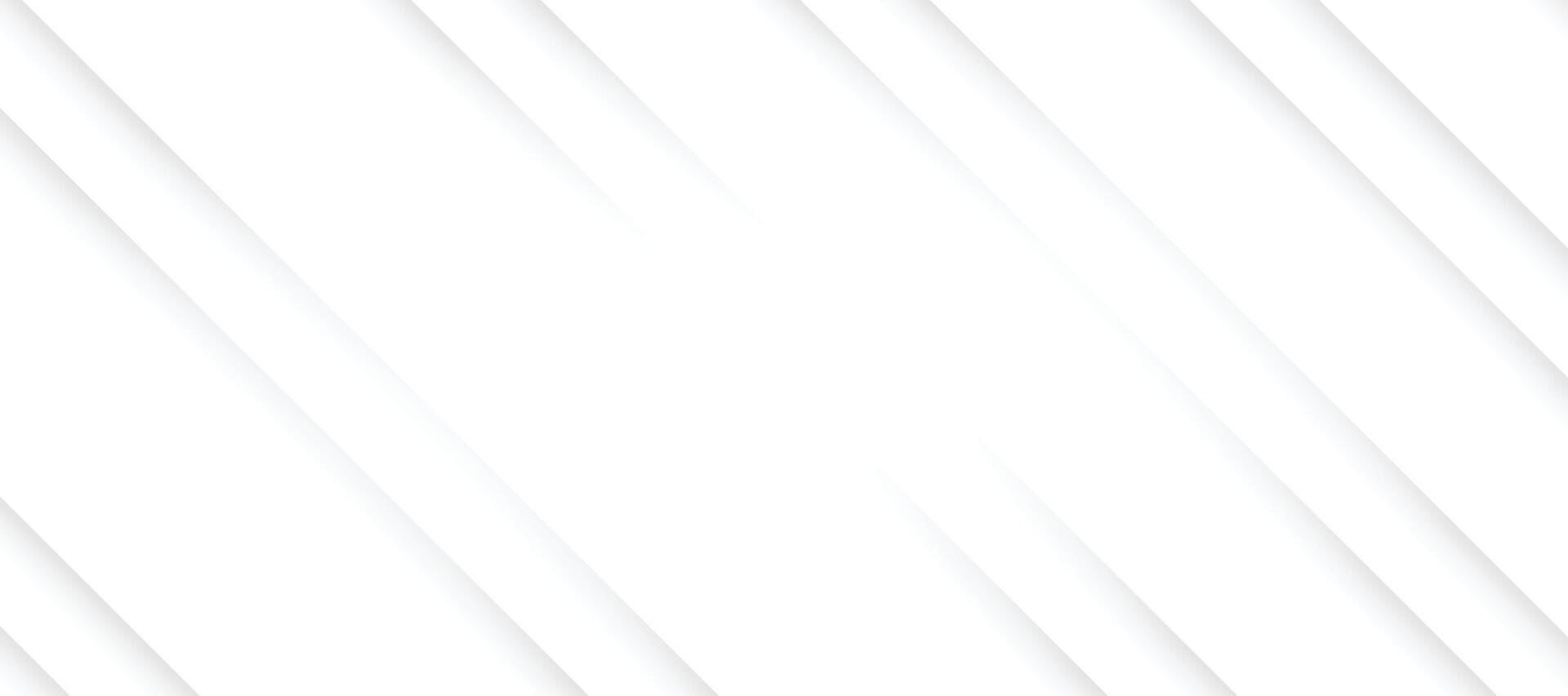 Grey white abstract modern background with diagonal lines vector