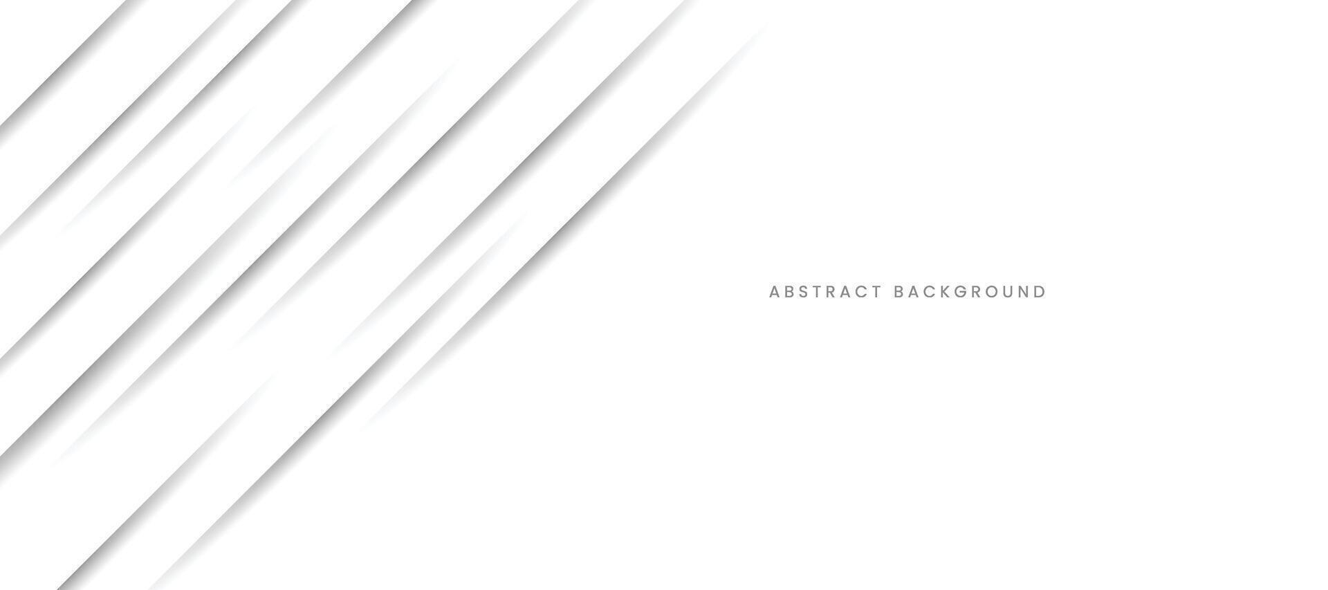 Minimal modern diagonal white background. vector