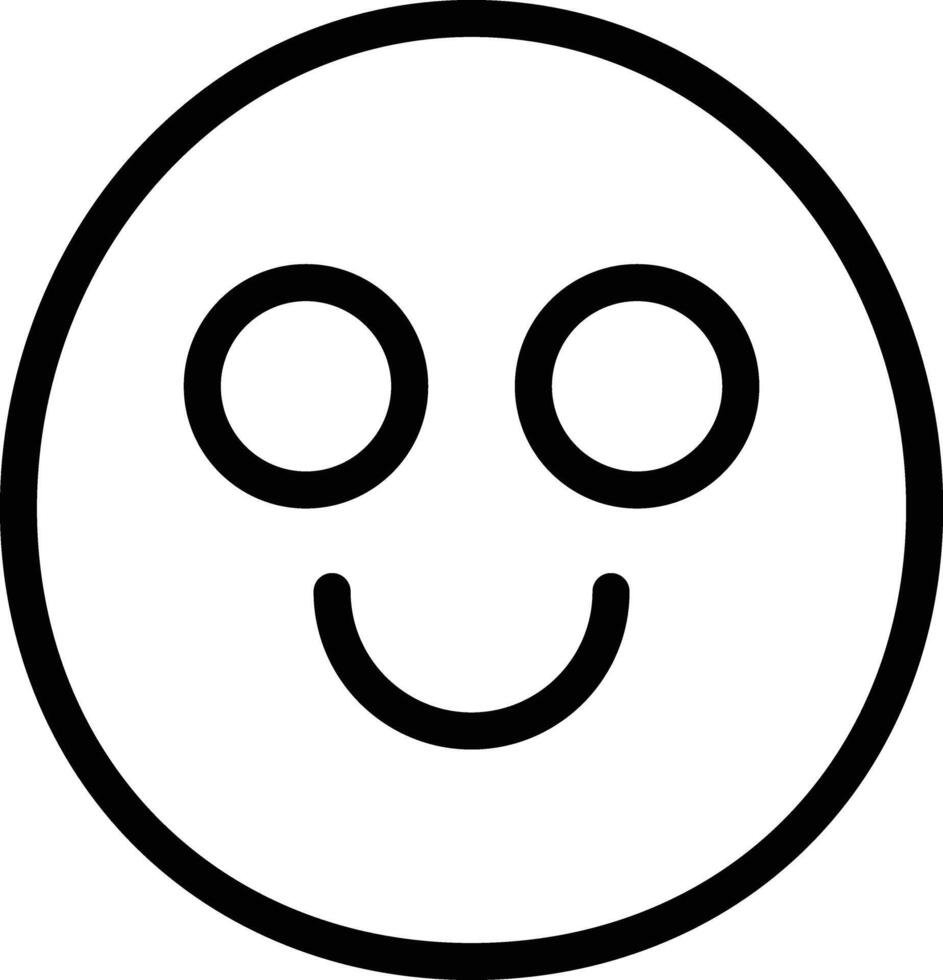 Happy vector icon