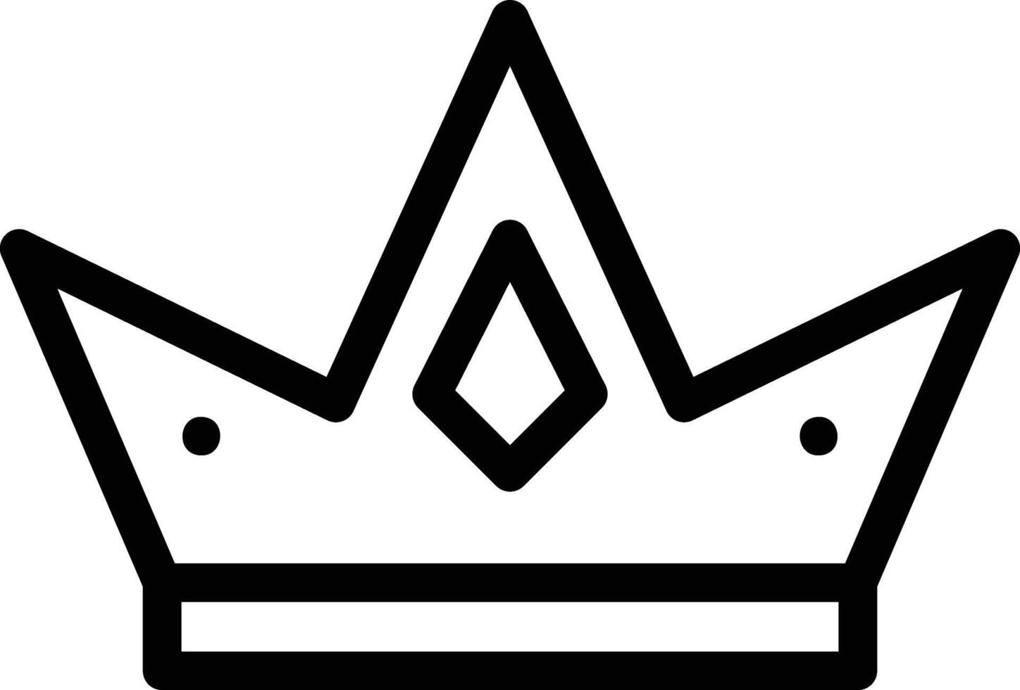 Crown vector icon