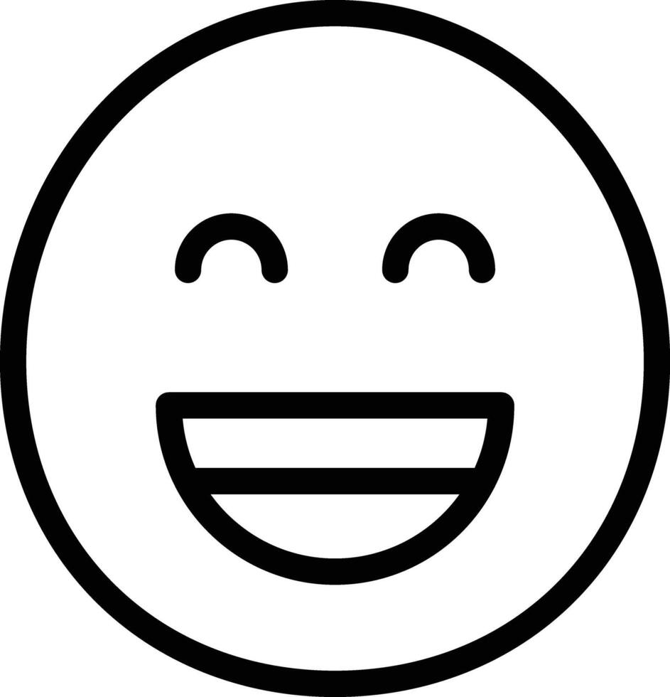 Smile vector icon