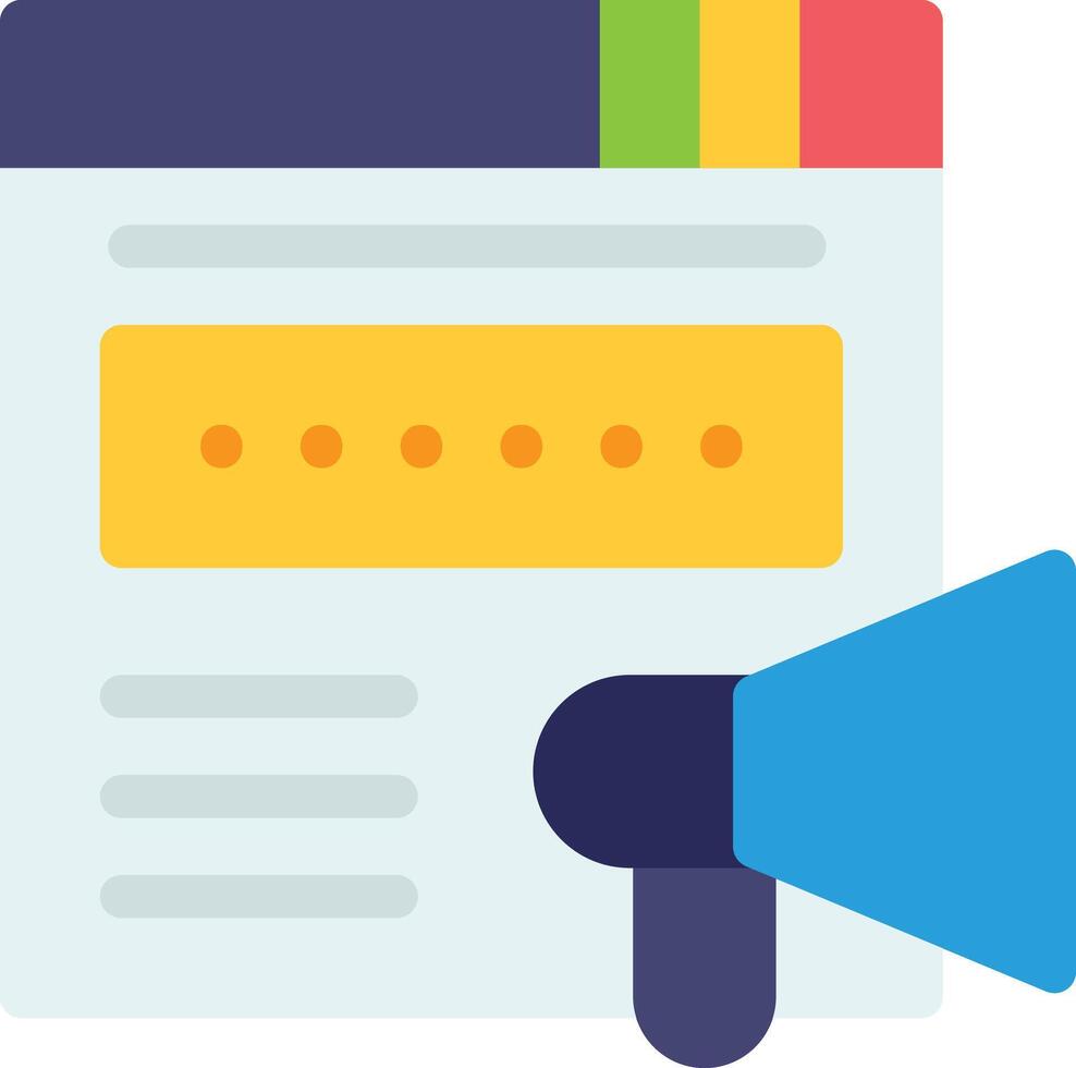 Web Promotion vector icon