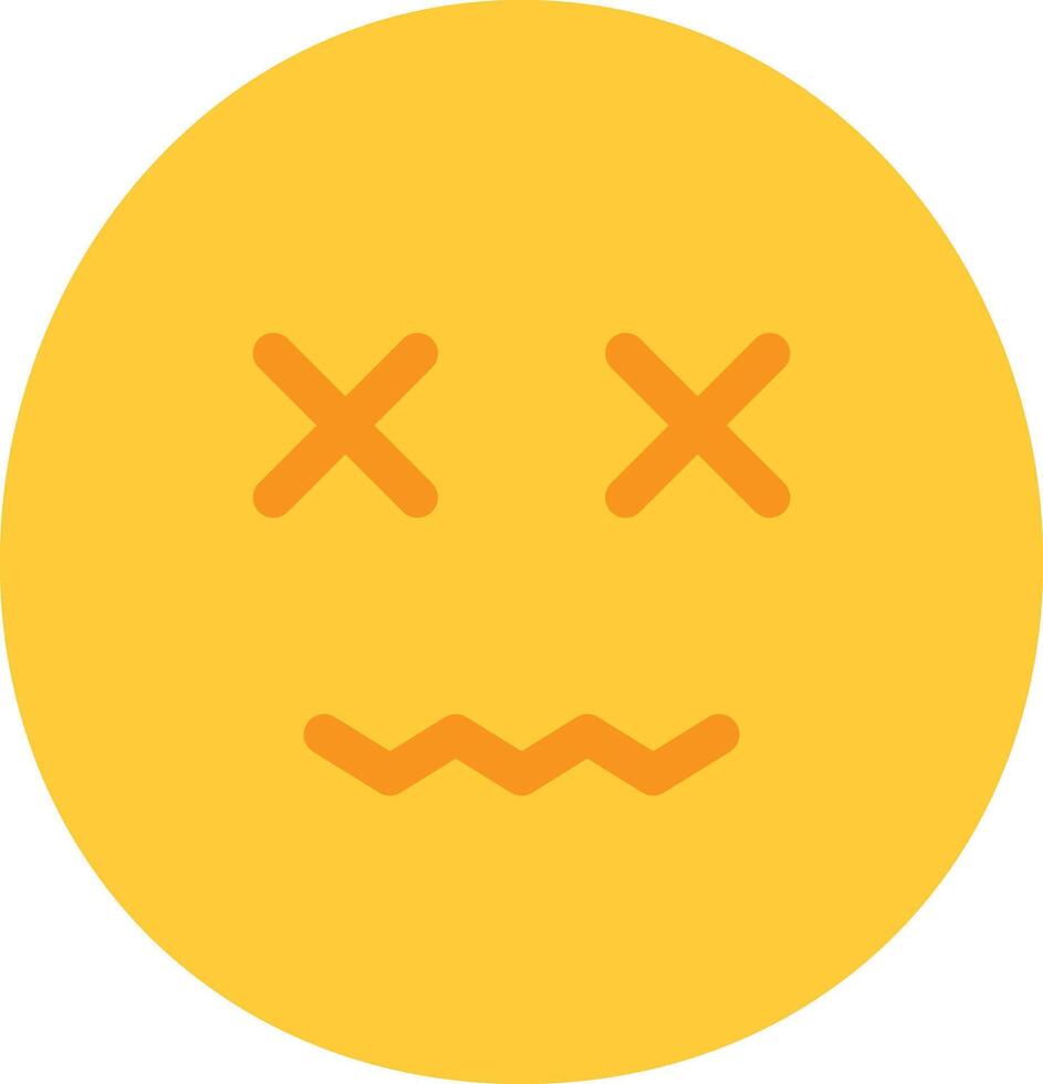 Dead vector icon