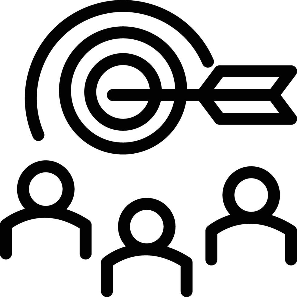 Target Audience vector icon