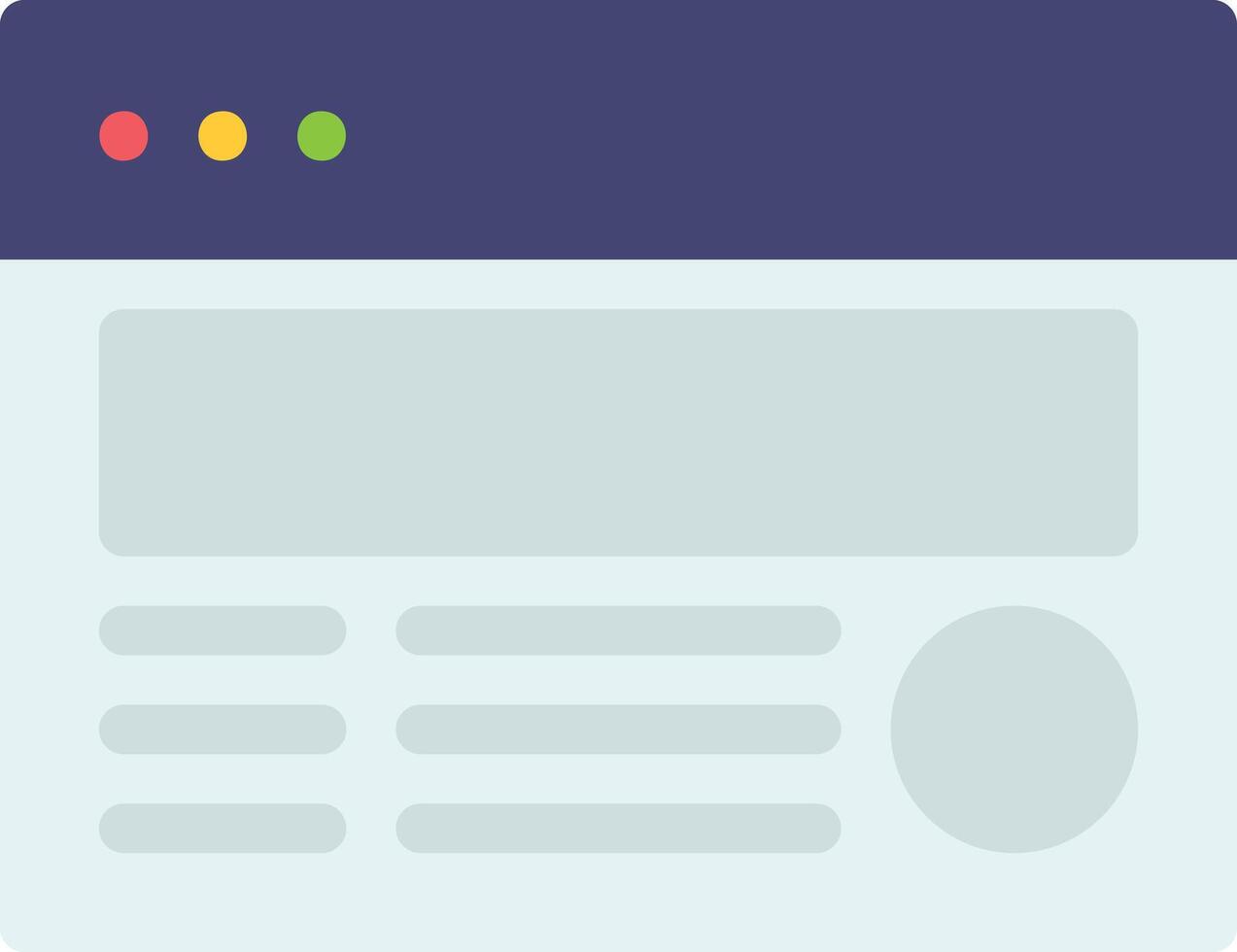Banner vector icon