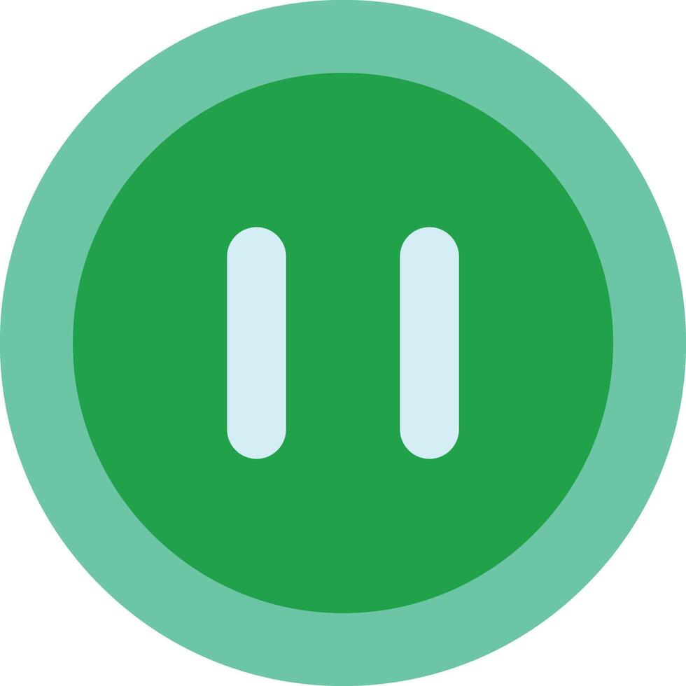 Pause Button vector icon