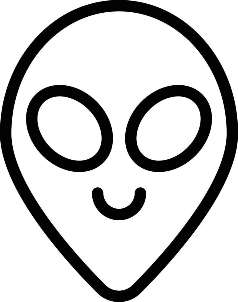 Alien vector icon