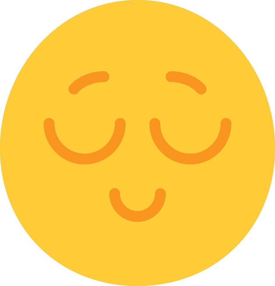 Relaxed vector icon