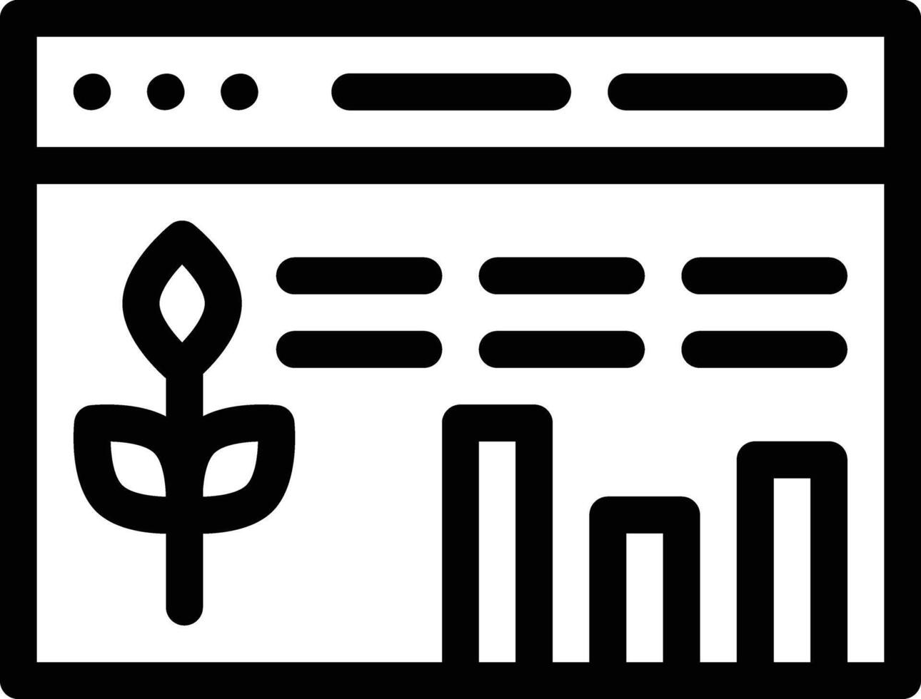 Organic Content vector icon