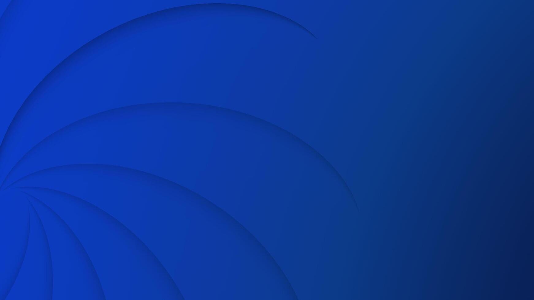 Abstract royal blue background with curve line. Template design for business presentation, cover, invitation banner, landing page, UI. vector