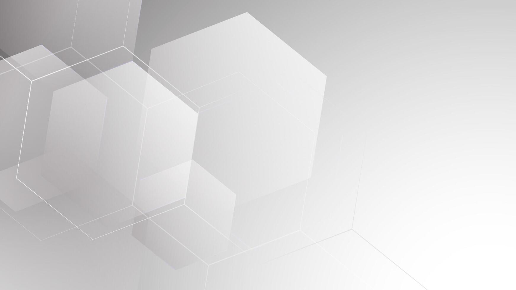 Abstract black and white background with copy space. Modern template for  business presentation, cover, web page. vector