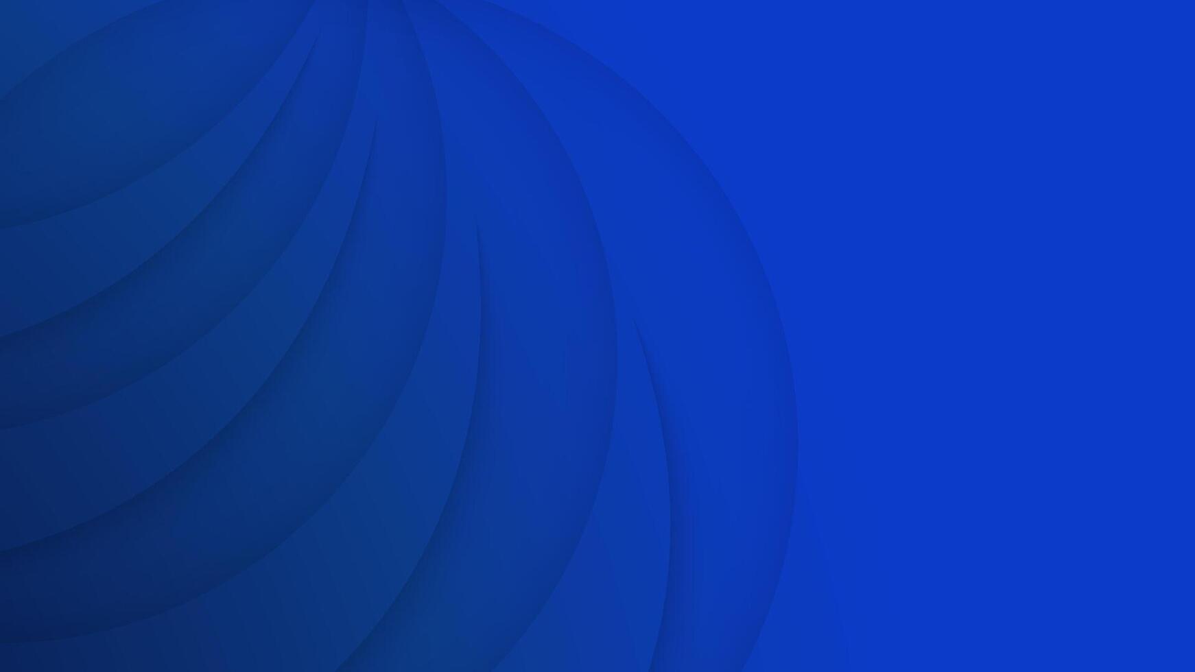 Abstract royal blue background with curve line. Template design for business presentation, cover, invitation banner, landing page, UI. vector