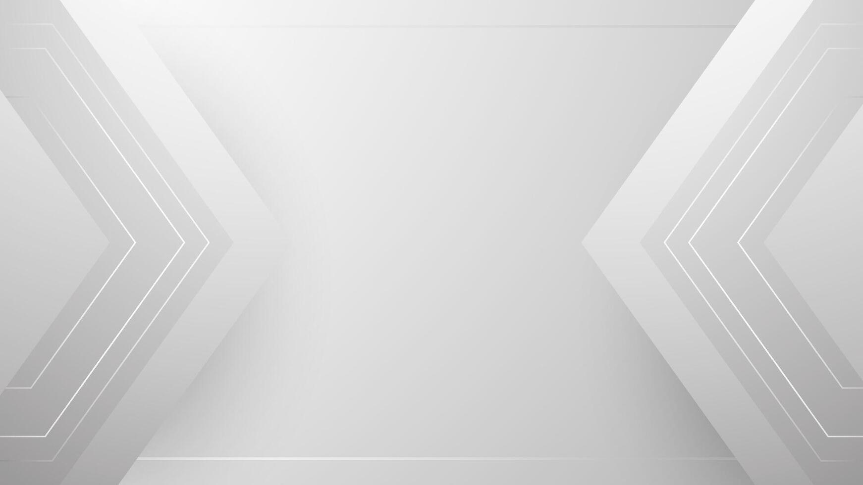 Abstract black and white background with copy space. Modern template for  business presentation, cover, web page. vector