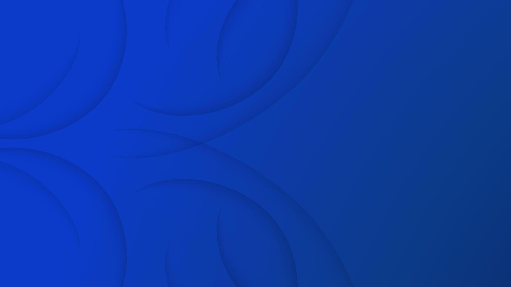 Abstract royal blue background with curve line. Template design for business presentation, cover, invitation banner, landing page, UI. vector