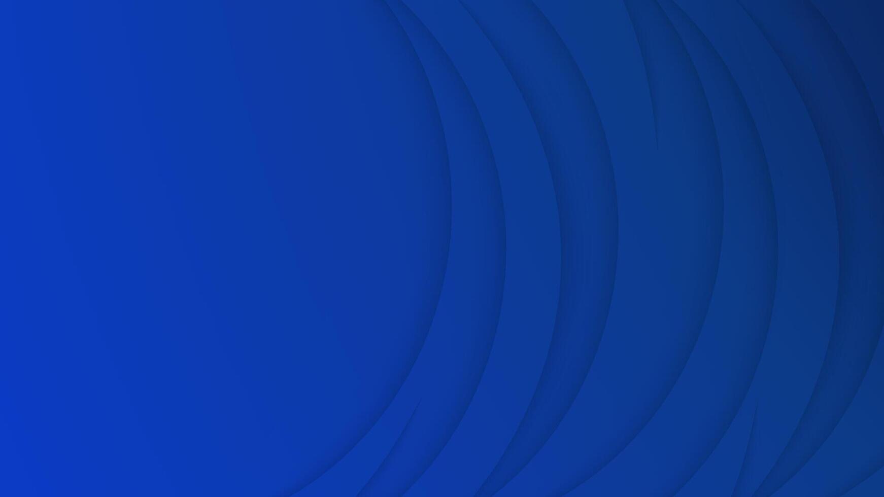 Abstract royal blue background with curve line. Template design for business presentation, cover, invitation banner, landing page, UI. vector