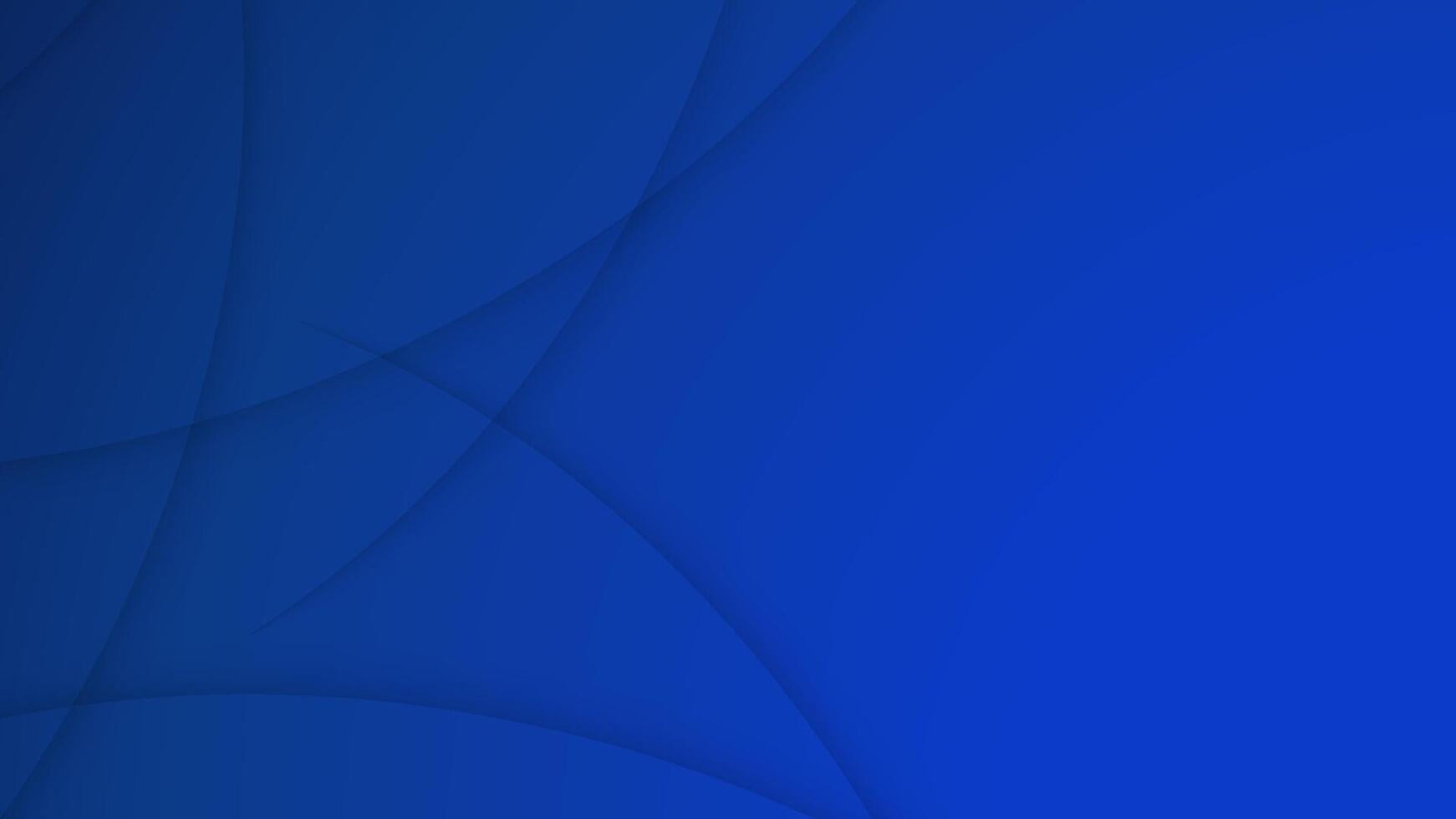 Abstract royal blue background with shadow curve. Template design for landing page, UI, business presentation, invitation card, cover. Illustration with copy space. vector