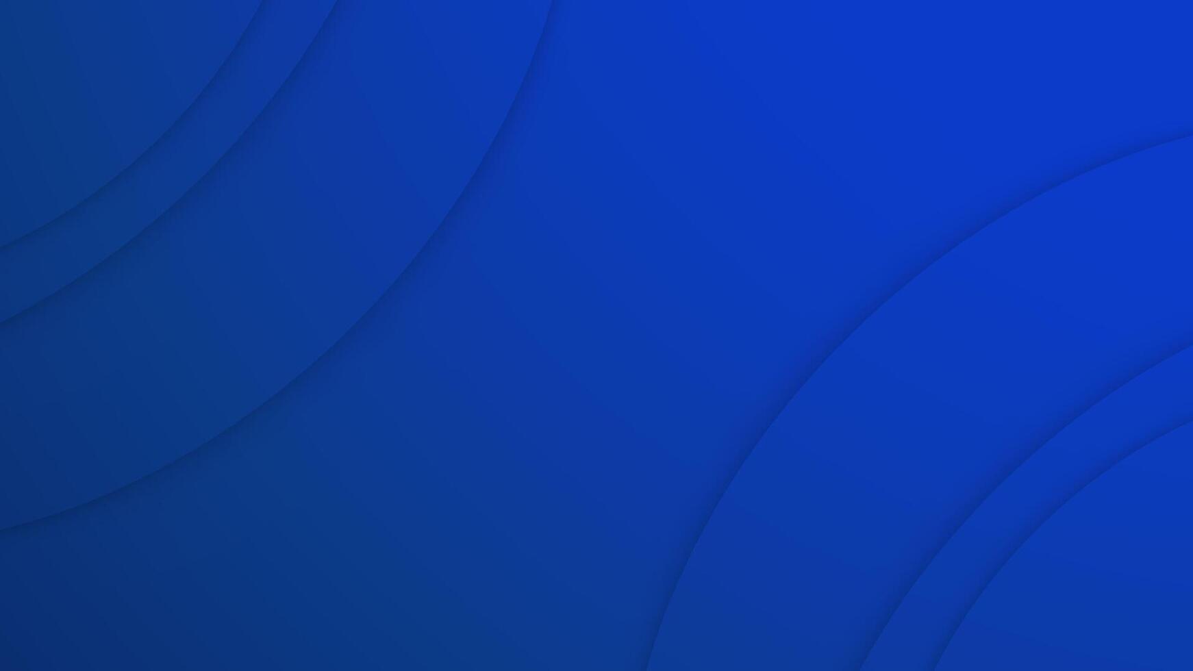 Abstract royal blue background with shadow curve. Template design for landing page, UI, business presentation, invitation card, cover. Illustration with copy space. vector