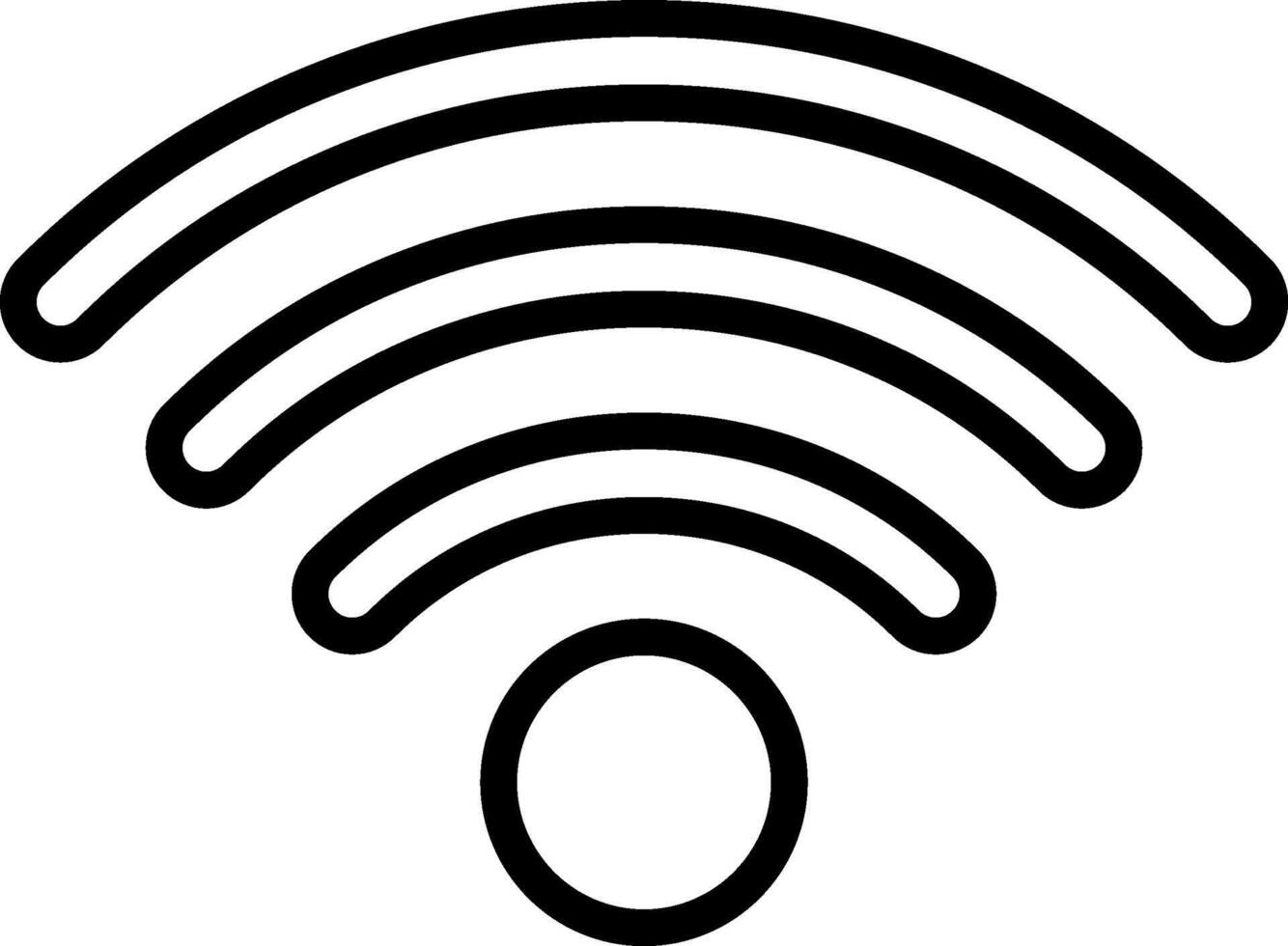 señal icono vector. Wifi ilustración signo. antena y satélite señal simbolos inalámbrico logo. vector