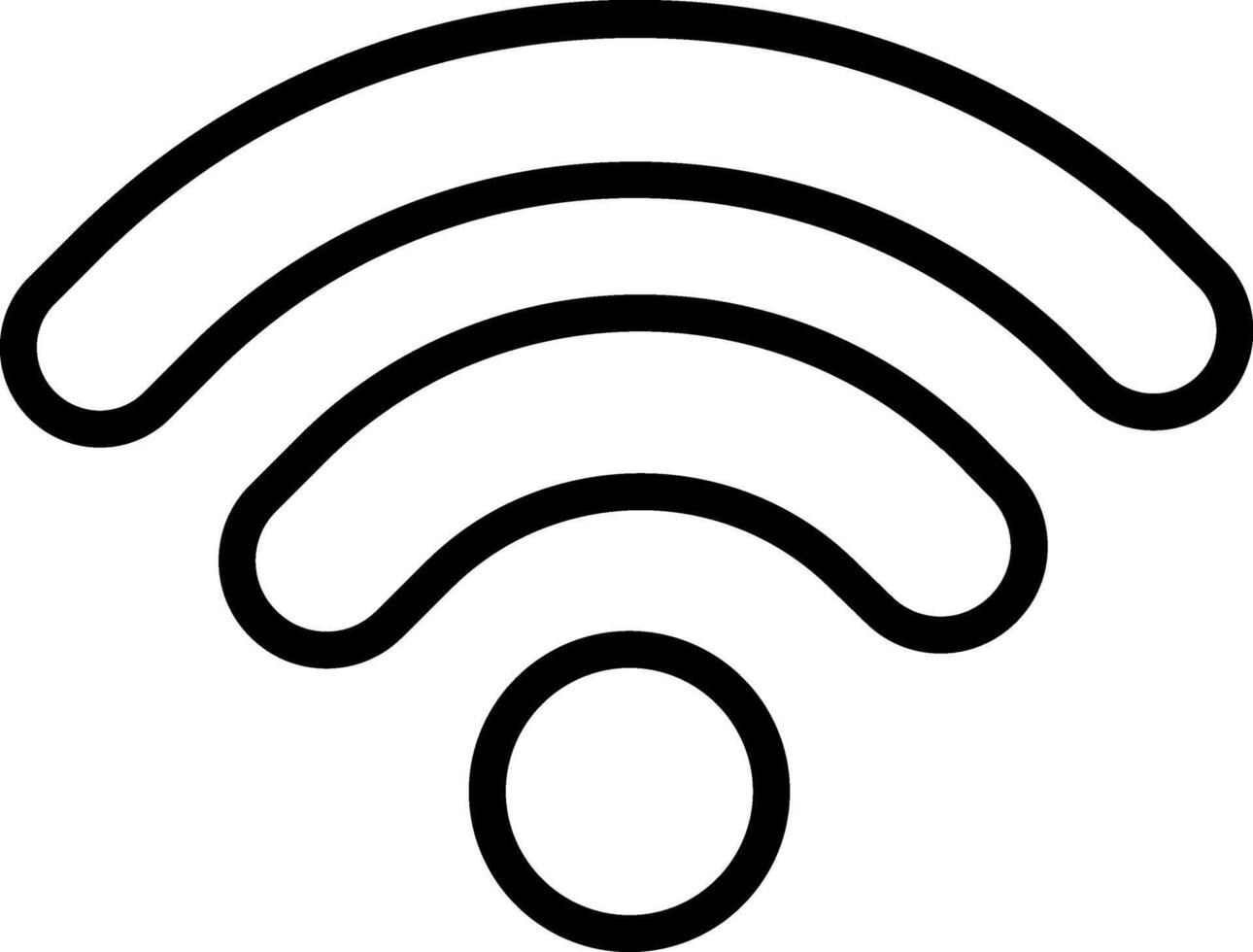 señal icono vector. Wifi ilustración signo. antena y satélite señal simbolos inalámbrico logo. vector