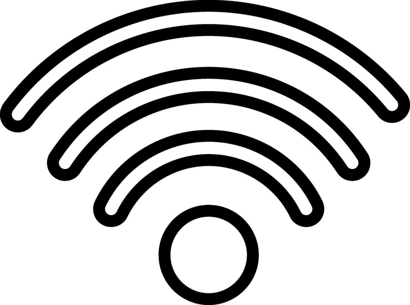 señal icono vector. Wifi ilustración signo. antena y satélite señal simbolos inalámbrico logo. vector