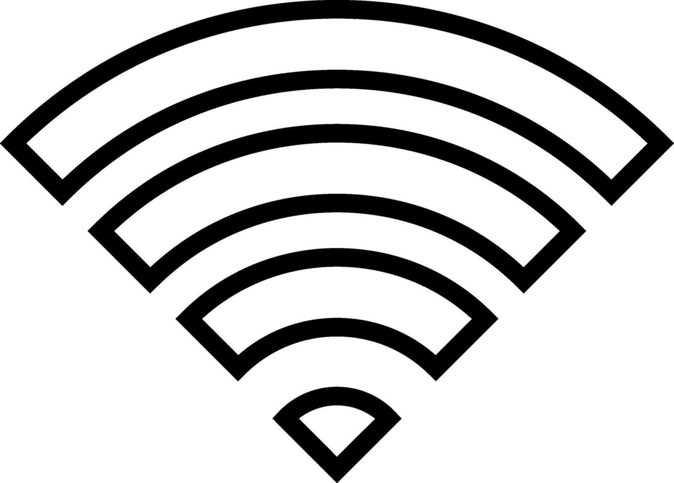 señal icono vector. Wifi ilustración signo. antena y satélite señal simbolos inalámbrico logo. vector