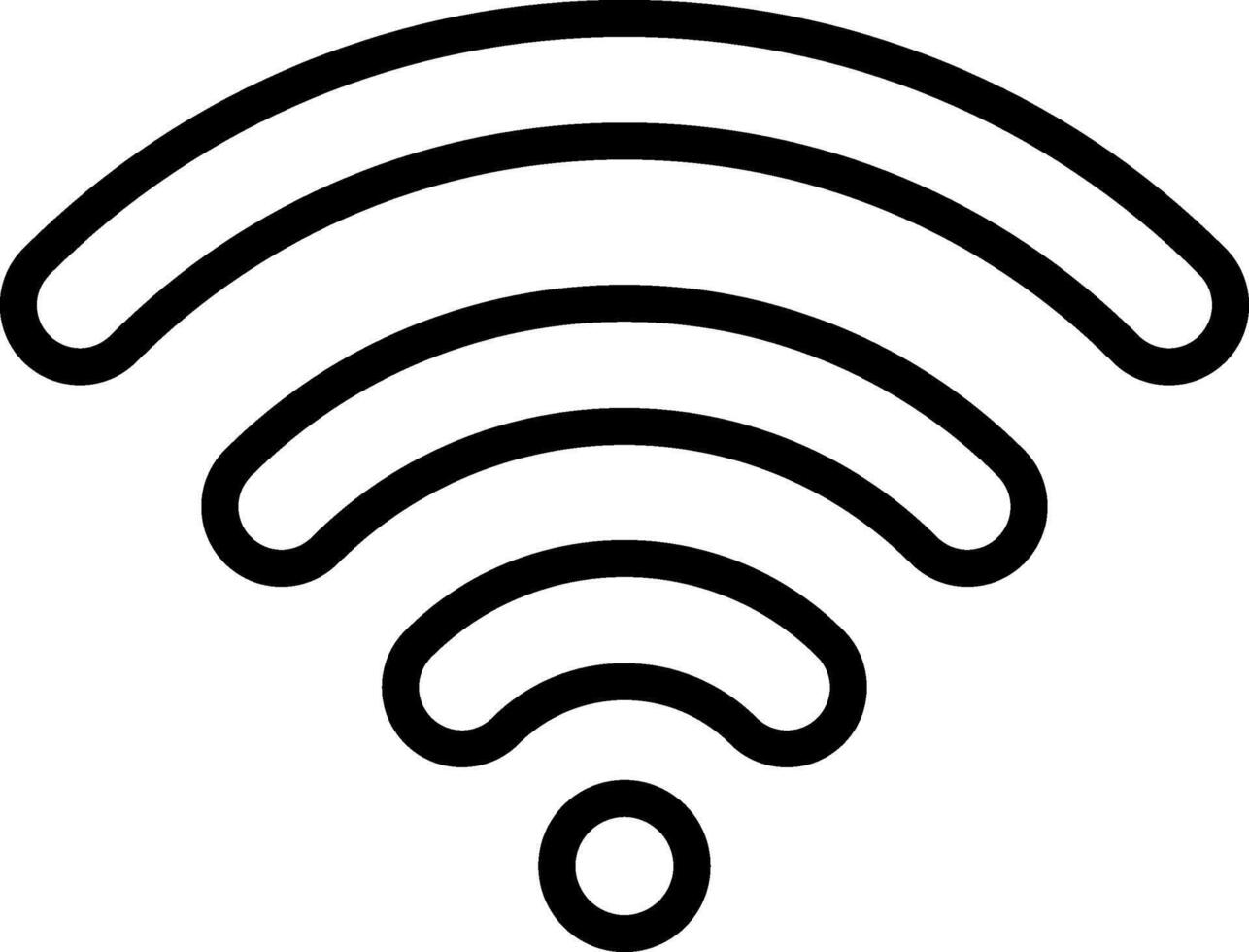 señal icono vector. Wifi ilustración signo. antena y satélite señal simbolos inalámbrico logo. vector