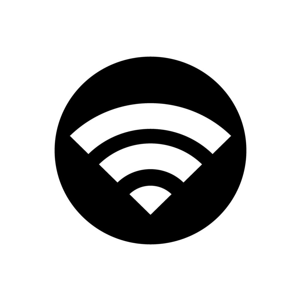 señal icono vector. Wifi ilustración signo. antena y satélite señal simbolos inalámbrico logo. vector