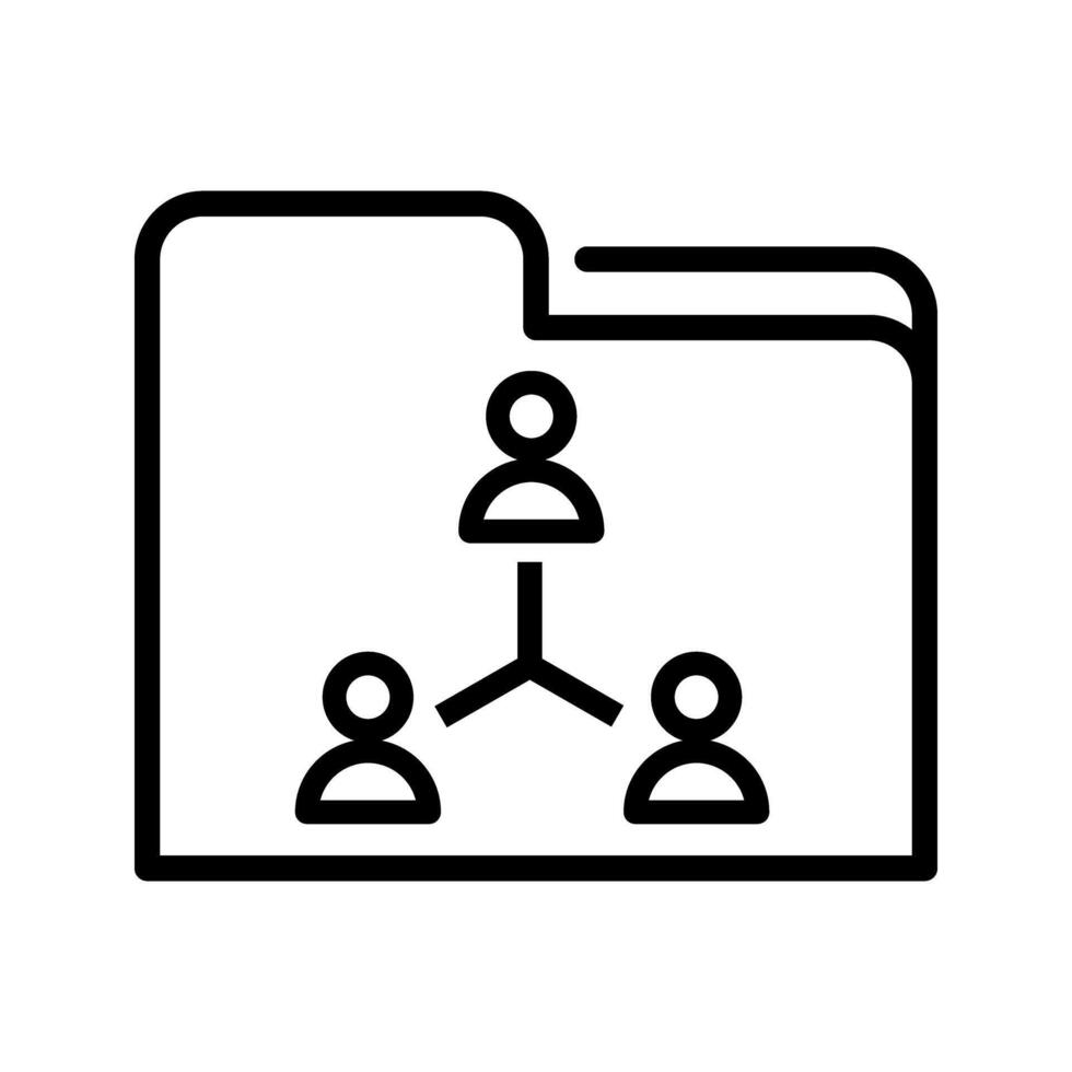 Users icon vector. Data archive illustration sign. Database symbol. User data logo. vector