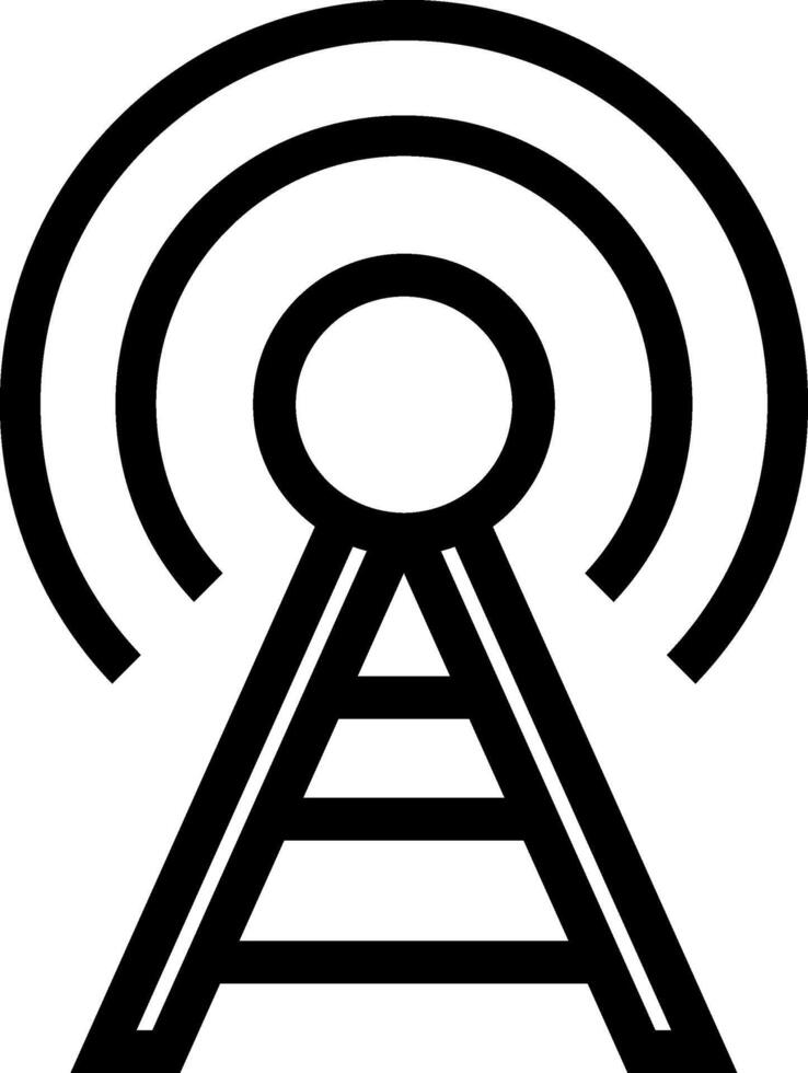 Signal icon vector. wifi illustration sign. antenna and satellite signal symbols. Wireless logo. vector