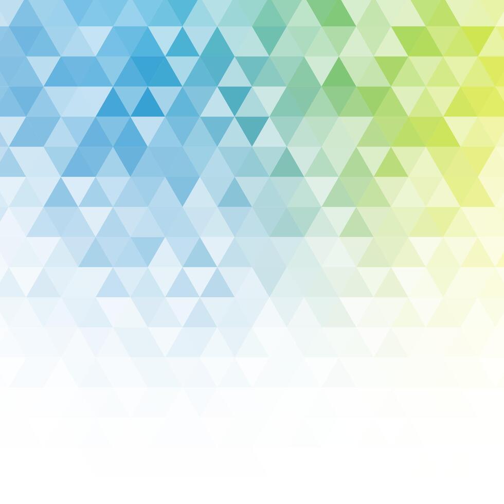 Geometric Gradient Mosaic Background vector