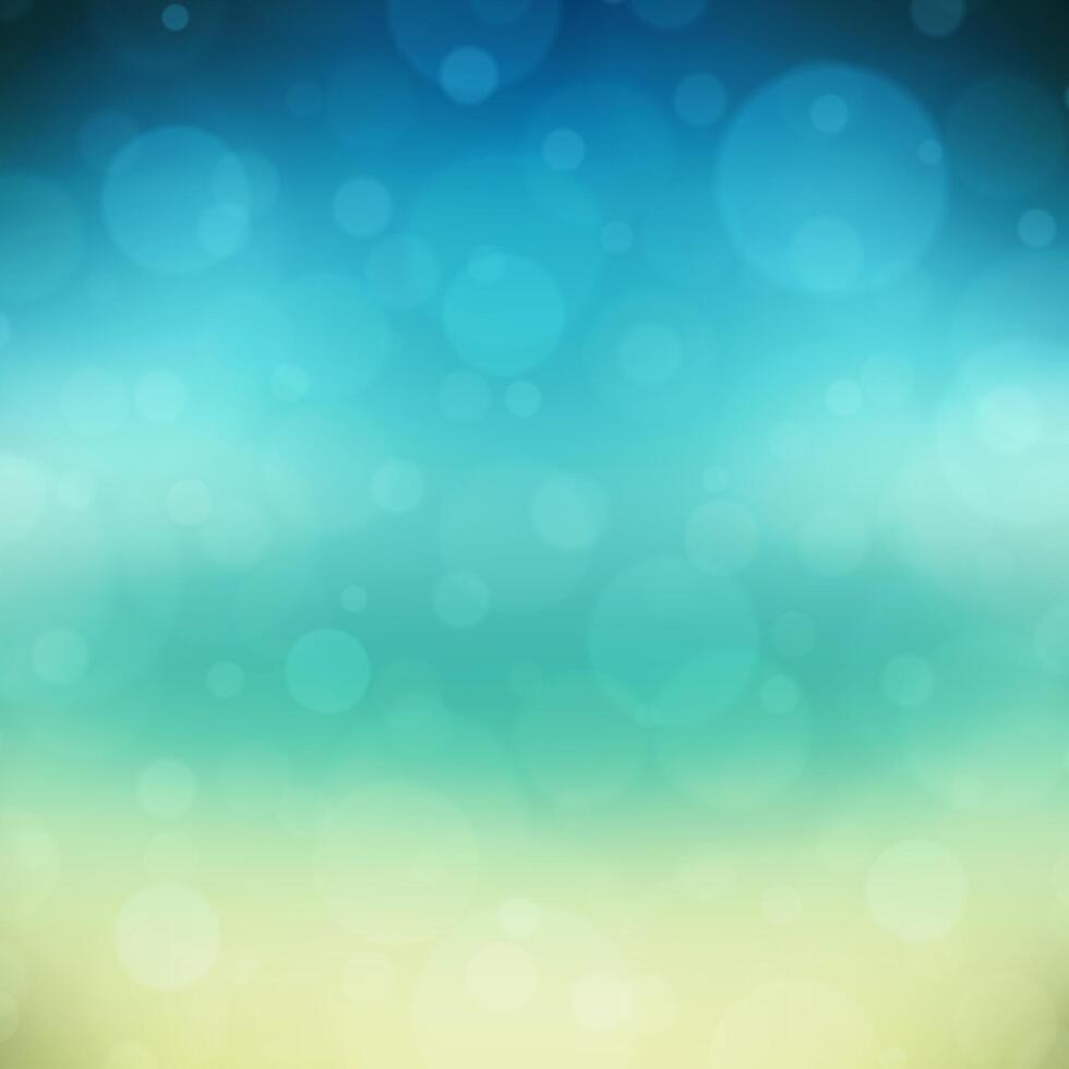 Blurry Blue and Yellow Abstract Background vector