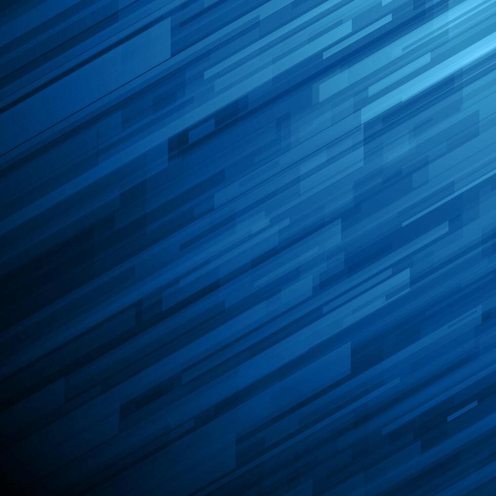 Blue Geometric Shapes on Abstract Background vector