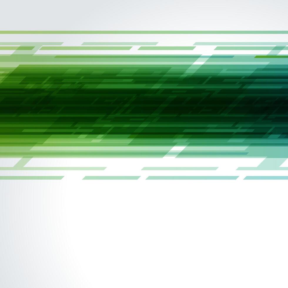 Abstract Green Background With Lines vector