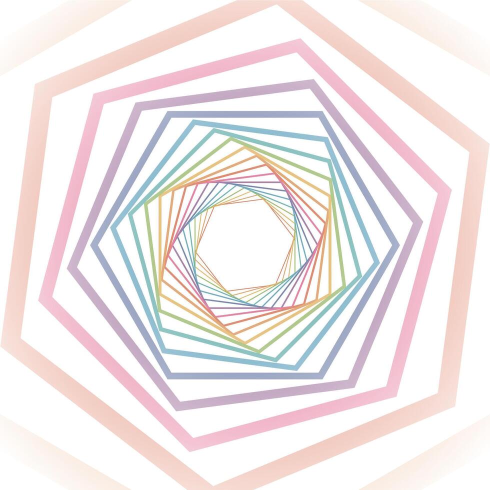 geométrico espiral diseño en resumen antecedentes vector