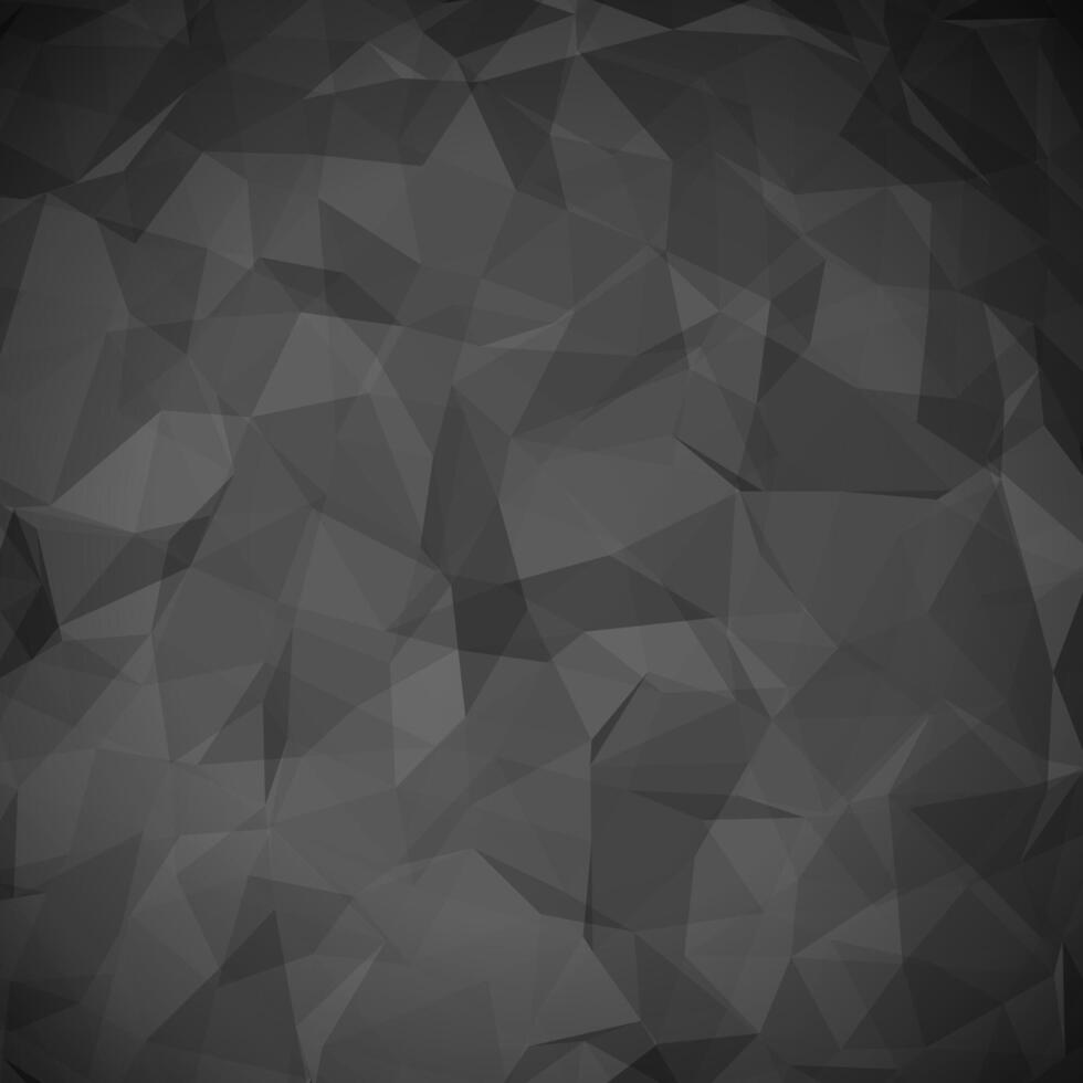 Grey Polygonal Mosaic Background vector