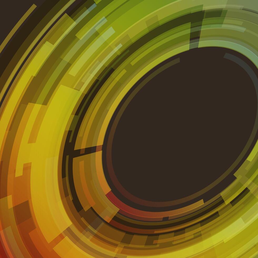 Colorful Abstract Circular Design vector
