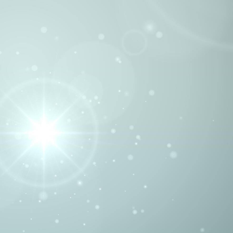 Neutral Grey Abstract Background With Lens Flare Effect vector