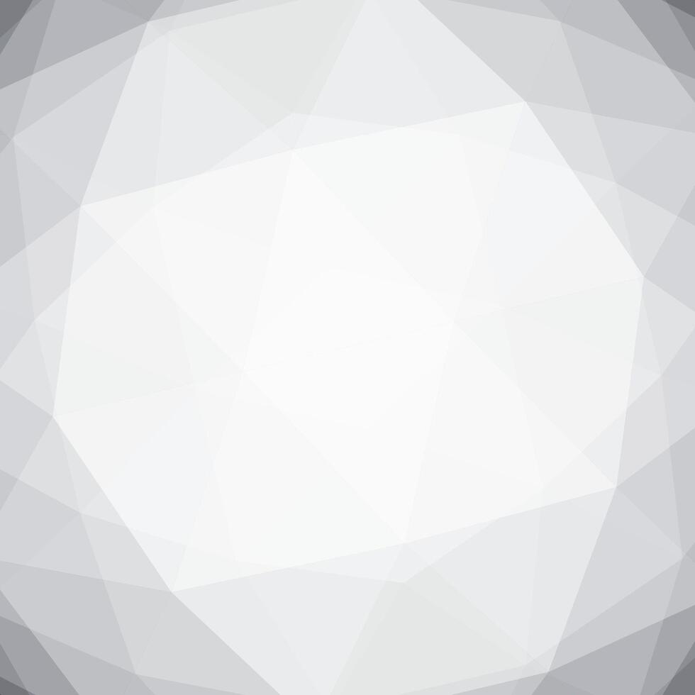 Grey Polygonal Mosaic Background vector