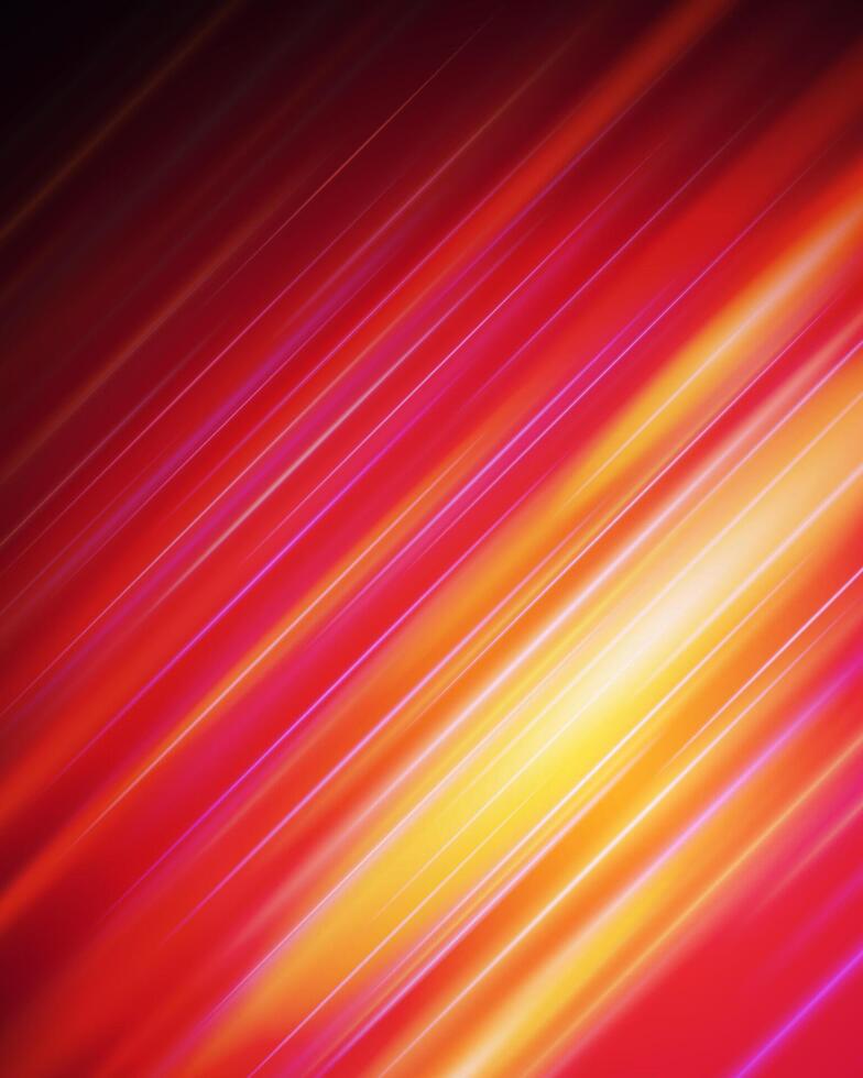 Pink Light Streaks on Abstract Background vector