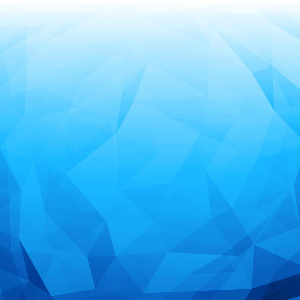 Blue Polygonal Mosaic Background vector