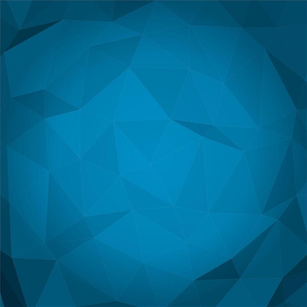 Blue Polygonal Mosaic Background vector
