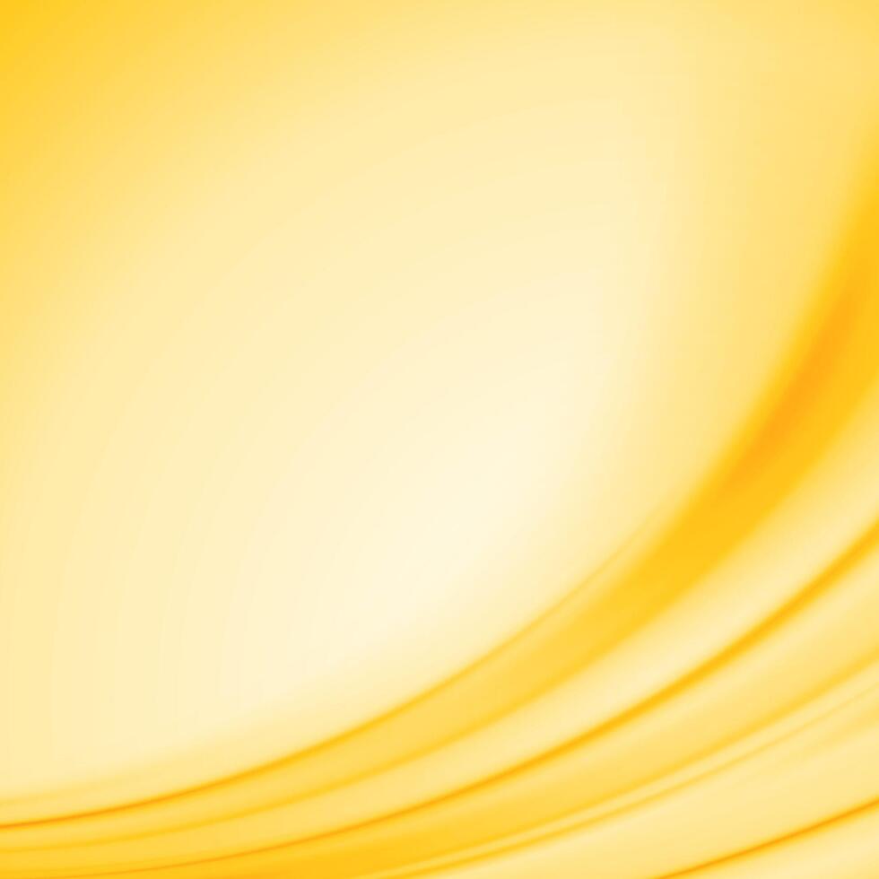 Yellow Background With Wavy Lines vector